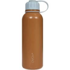 OYOY Pullo water bottle 52 cl Caramel-Ice Blue