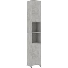 vidaXL Bathroom Cabinet Concrete Engineered