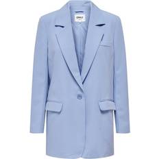 Dame - Røde Dressjakker Only Long Blazer Jacket