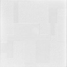 A La Maison Ceilings Vectors 1.64 Glue-Up Polystyrene Tile Polystyrene/Styrofoam Floor Paint White