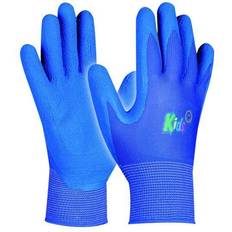 Blau Fäustlinge GEBOL Handschuh, Polyester Nitril, 5-8 Jahre blau