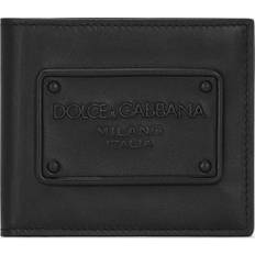 Dolce & Gabbana Bifold-geldbörse Aus Kalbsleder Mit Relieflogo - Mann Geldbörsen Und Kleinlederwaren