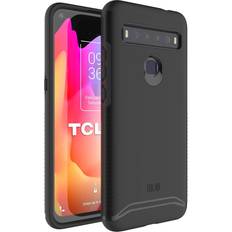 Tcl phone case TUDIA Merge Designed for TCL 10L Case, Rugged Slim Dual Layer Protective Phone Case for TCL 10L