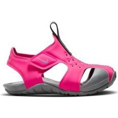 Pink Sandals Nike Toddler Sunray Protect 2 Sandals - Hyper Pink/Smoke Grey/Fuchsia Glow