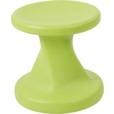 ECR4Kids Twist Wobble Stool, 14in Seat Height, Active Seating, Lime Green