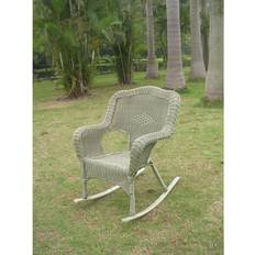 White Rocking Chairs na Resin Wicker Camel Rocking Chair