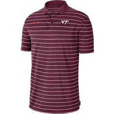 Nike Red Polo Shirts Nike Men's Virginia Tech Hokies Maroon Football Victory Dri-FIT Polo, XXXL, Red