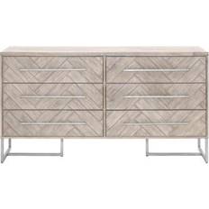 Natural Chest of Drawers Mosaic 62" Double