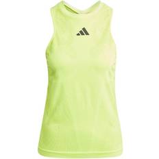 Damen - Gelb Tanktops Adidas Aeroready Pro Seamless Tennis Tank Top - Lucid Lemon