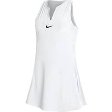 Short Dresses - Sportswear Garment Nike Women's Dri-FIT Advantage Tennis Dress - White/Black