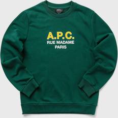 A.P.C. Logo Crewneck Sweatshirt Green