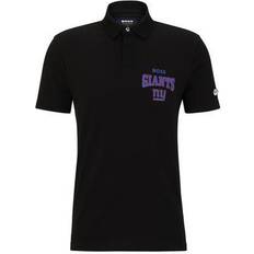 Hugo Boss M - Men Polo Shirts Hugo Boss "Men's X NFL Black/Royal New York Giants Punter Polo"