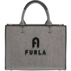 Furla Opportunity Small Canvas & Leather Tote