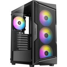 Antec ax61 elite gaming case with glass window atx mesh front 4