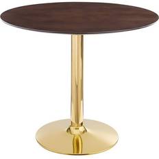 modway Verne Collection EEI-4738-GLD-CHE 35" Dining Table