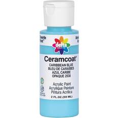 Plaid Ceramcoat Acrylic Paint 2oz-caribbean Blue Opaque