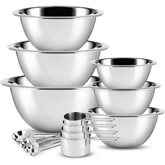 Bowls Joytable 14 Premium Measuring Cup Spoon Set 14 Mixing Bowl