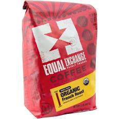 Equal Exchange Organic Whole Bean Coffee, French Roast, 2