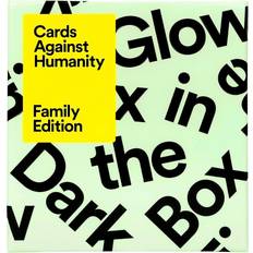 Cards Against Humanity Game Family Edition Glow in the Dark Box