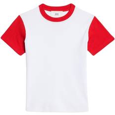 Ami Paris Bicolor ADC T-shirt - White/Red