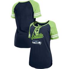 Seattle Seahawks Women's Light-Up V-Neck Sweater - College Navy