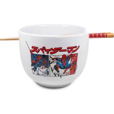 Breakfast Bowls Silver Buffalo Marvel Spider-Man Japanese Breakfast Bowl