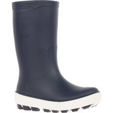 Blue Rain Boots Children's Shoes Kamik The Riptide Rain Boot - Navy White