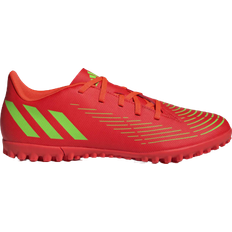 Adidas Fotballsko Adidas Predator Edge.4 TF - Red/Solar Green/Core Black