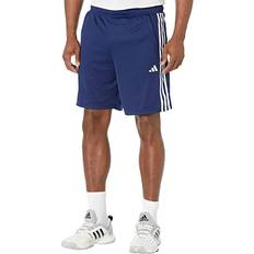 Adidas Men Shorts adidas Train Essentials Pique 3-Stripes Training Shorts - Dark Blue/White