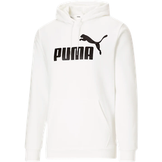 Puma Herre Gensere Puma Essentials Big Logo Hoodie - White