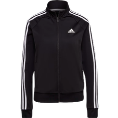 Adidas Women Clothing adidas Primegreen Essentials Warm-Up Slim 3-Stripes Track Jacket - Black