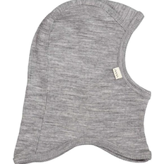 MarMar Copenhagen Wool Rib Balaclava - Grey Melange