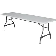 Lifetime 22980 8-Foot Folding Table White Granite