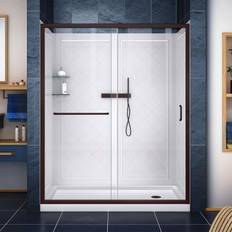 Rounded Showers DreamLine DL-6117-CLR-06