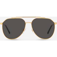 Dolce & Gabbana Men Sunglasses Dolce & Gabbana DG 2296 02/87 Gold Dark