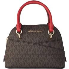 Michael Kors Jet Set Travel XS Dome Satchel Crossbody Brown