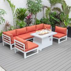 Patio Dining Sets Leisuremod Chelsea Modern Patio Dining Set