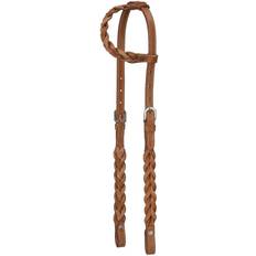 Headphones King Braided Leather 1 Headstall Lt Oil