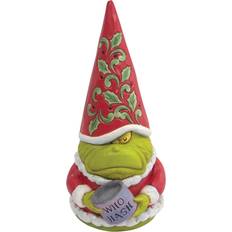 Enesco Jim Shore Dr. Seuss The Grinch Gnome with Who Hash Dekofigur 20.3cm