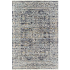 Surya Area Rug Owens Blue, White, Beige