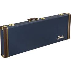 Musical Accessories Fender Classic Series Wood Case, Stratocaster/Telecaster, Navy Blue