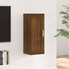 Brune Veggskap vidaXL Brown Engineered Wood Brown Wall Cabinet