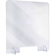 Desktop Organizers & Storage Alpine 36 0.18 Clear Acrylic Sheet Table Top Protective Sneeze Guard