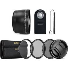 Add-On Lenses Vivitar Telephoto + Accessory Kit CANON Rebel T6i Add-On Lens