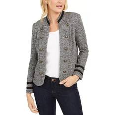 Tommy Hilfiger Women Blazers Tommy Hilfiger Military Band Jacket - Black Multi