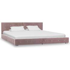 vidaXL Bed with Mattress 64cm Bettrahmen 180x200cm