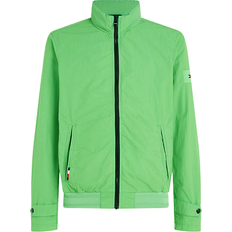 Tommy Hilfiger Garment-Dyed Funnel Neck Jacket - Spring Lime