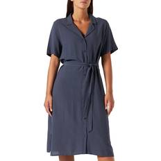 Pieces Pcolivia Shirt Dress - Amber Blue