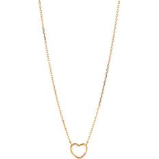 ENAMEL Copenhagen Organic Heart Necklace - Gold