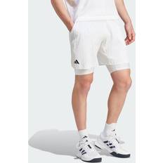 Golf - Herren Shorts Adidas 2n1 Pro Shorts Men white